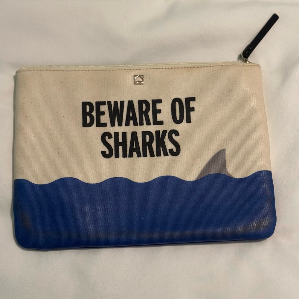 Kate Spade “Beware of Sharks”